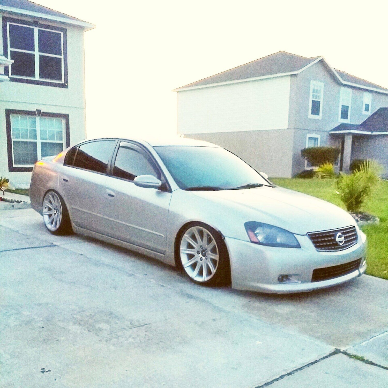 BMW Style 95 Wheels Installed on Nissan Maxima/Altima (Re-Drilled to 5x114)