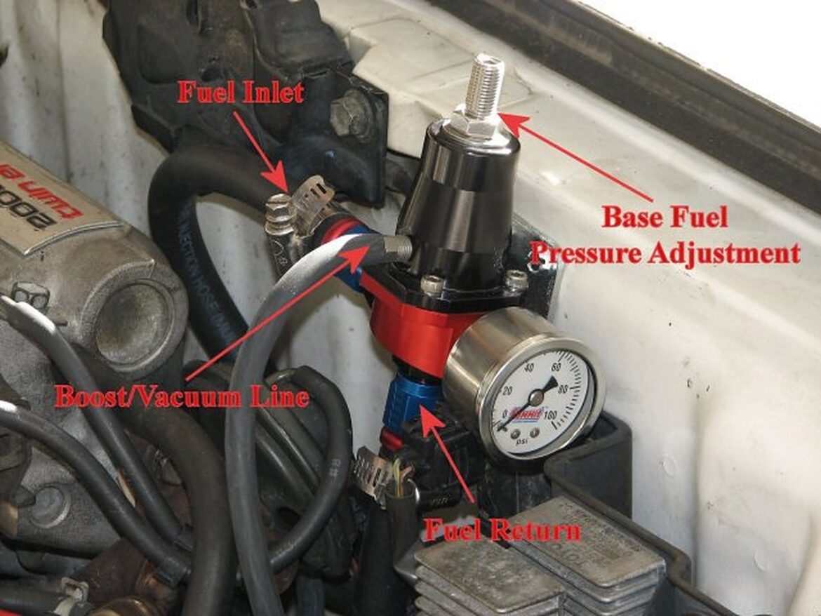 4thgen/5thgen Aftermarket Fuel Pressure Regulator Mounting Locations