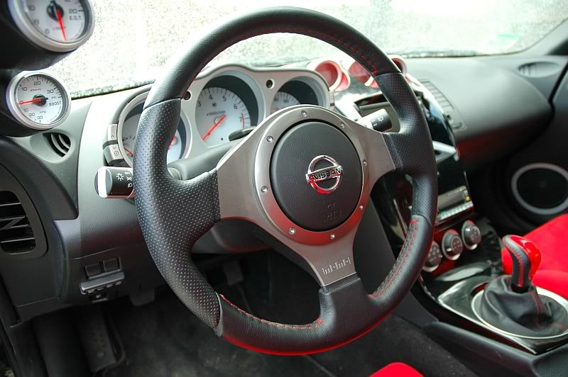 Installation Of Jdm 350z Steering Wheel On 6thgen Maxima